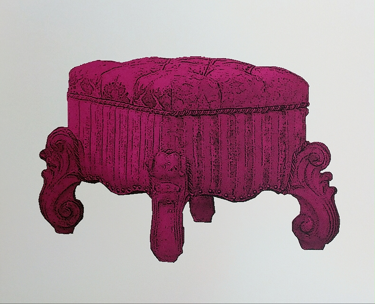 Ottoman from Versailles (fake)