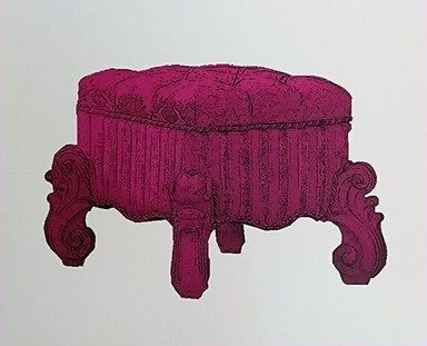 Ottoman from Versailles (fake)
