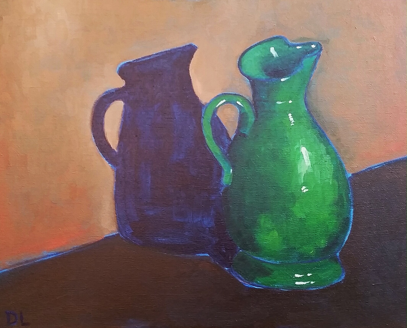 Green pitcher