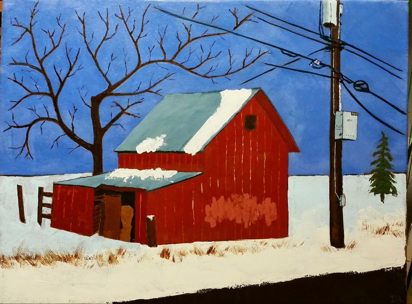 Red barn